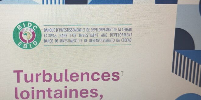 La BIDC publie son rapport sur les perspectives de développement de l’Afrique de l’Ouest (WADO) 2026 : « Turbulences lointaines, Chocs familiers » 